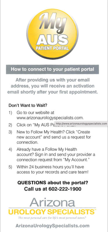 AUS patient portal